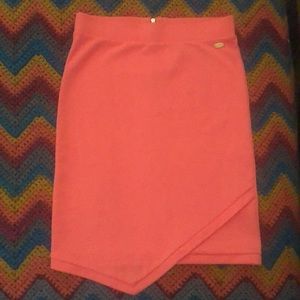 Coral Guess Mini Skirt XS